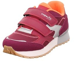 Superfit Dash Mädchen ROT/ORANGE 5000 Sneaker, 32 EU