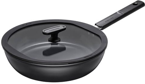 Fiskars Hard Face Sauteuse antiadhésive 28cm, Noir