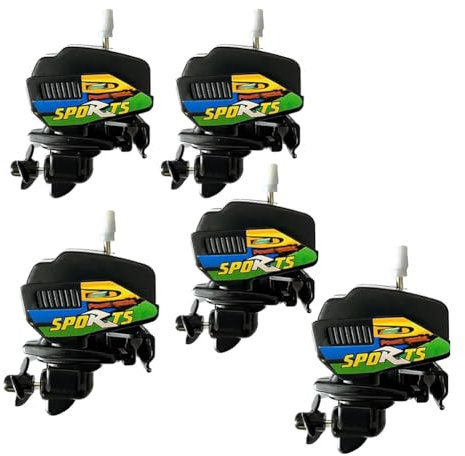 Suoumwa Kaffeerührer für Motorboote, Kaffeerührer mit Aufziehbarem Bootsmotor, Einzigartige Gadgets, Um die Kaffeezeit Unterhaltsamer zu (5 Stück)