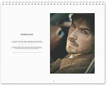 Ian Somerhalder Vol.1-2026 Wall Calendar