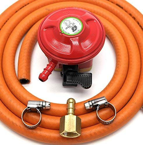 Igt Patio Gas 27Mm Gas Regulator Replacement Hose Kit For Uk Outback Models