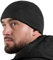 M-Tac Taktische Beanie-Mütze aus Fleece, Militär, Armee, Herren, Wintermütze - Schwarz - MEDIUM