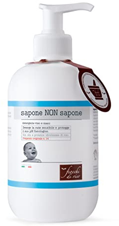 Fiocchi di Riso Sapone NON Sapone 400ml DETERGENZA NEONATI Deterge la cute sensibile e protegge il suo pH fisiologico
