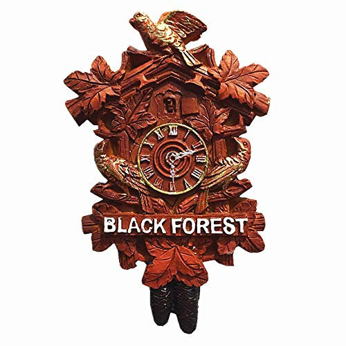 Kuckucksuhr Stil Schwarzwald Deutschland 3D Kühlschrank Magnet Reise Souvenir Geschenk Home Küche Dekoration Magnetaufkleber Schwarzwald Deutschland Kühlschrank Magnet Kollektion