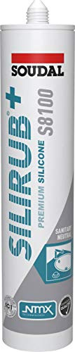 Soudal Silirub+ S8100 Premium Sanitär Silikon Neutral Transparent