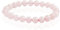 AURSTORE Bracelet Pierre Naturelle 8mm, Bracelet perle, Pierre Précieuse pour homme et femme (Quartz Rose 14)