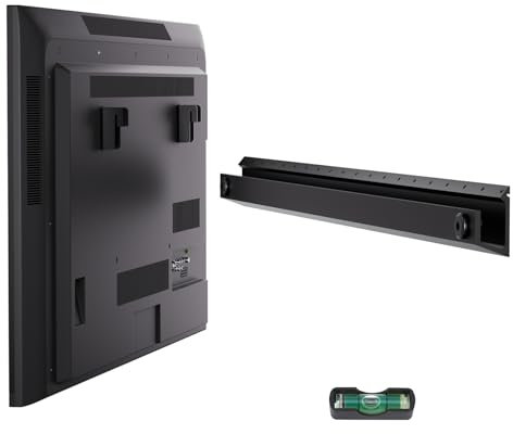 AENTGIU No Stud TV Wall Mount - Drywall Max Load 100 lb Studless TV Hanger, Easy Install with All Hardware Included