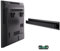 AENTGIU No Stud TV Wall Mount - Drywall Max Load 100 lb Studless TV Hanger, Easy Install with All Hardware Included