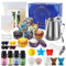 JOYBOY Kerzen Selber Machen Set,DIY Duftkerze Geschenke Kerzenherstellung Kit,8 Kerzendosen, für Kerzenanfänger, Zubehör Set