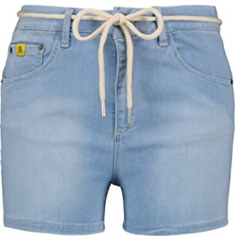 ALIFE and Kickin JanaAK DNM A Shorts – Damen Jeans Shorts – Stylische Denim Kurze Hose für Sommer & Freizeit – Bequem & Lässig für Alltag & Urlaub