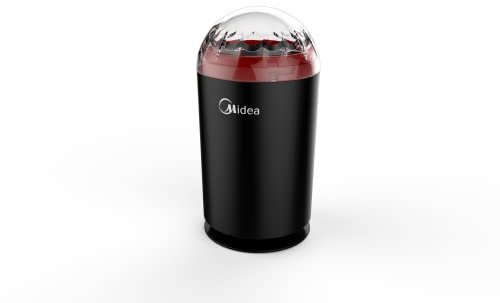 Midea MJ-FG1801WE Moulin à Café Electrique 160W Grande Capacité 12 Tasses à Café
