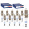 10x Original BOSCH 0242245576 Zündkerzen Kompatibel mit Golf 1.8L 2.0L 2004-2016 Polo 2.0L 2013-2014 Pa.ss.at 1.8L 2.0L 2005-2014 A4 1.8L-4.2L 2004-2016 A3 1.8L 2.0L 2004-2013