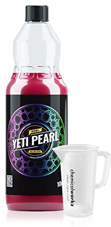 ADBL Yeti Snow Foam Pearl (1L) - Hochkonzentrierter Premium Aktivschaum inkl. Messbecher - Lack Reiniger für alle Lacke, pH-Neutral - unverwechselbarer Duft!