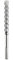 HANGER - Foret béton SDS-max 4 taillants diamètre 52 x 570mm - HANGER THOR - 155930