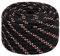 vidaXL Cuerda de Barco Polipropileno Negra 20 mm 25 m