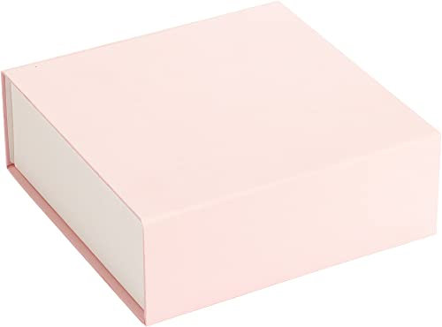 AdelDream Aufbewahrungs und Geschenkboxen Weihnachts Brautklebebox Faltbox ((A) 1 Stück, Rosa)
