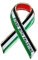 We stand with Palestine Flag Ribbon Enamel Pin Badge Brooch Memorabilia Gift Decorations