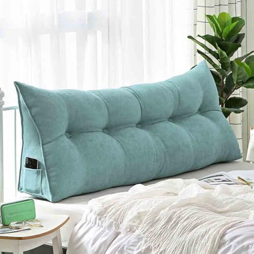 Rückenkissen Bett Sofa 140 200 cm, Rückenlehnenkissen Bett Rückenlehne Bett Kopfteil Keilkissen Sofa Rücken Groß Ergonomisch, Rückenstützkissen Bett,lesekissen Für Bett Und Sofa