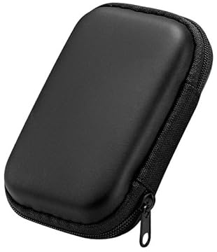 Sac de Protection pour Console de Jeux Sac de Transport pour MIYOO Mini PLUS/R36S/R35S/RGB20SXU10/ANBERNIC RG35XX/RG35XX Plus,Mallette de Rangement Portable pour Le Voyage (Noir)