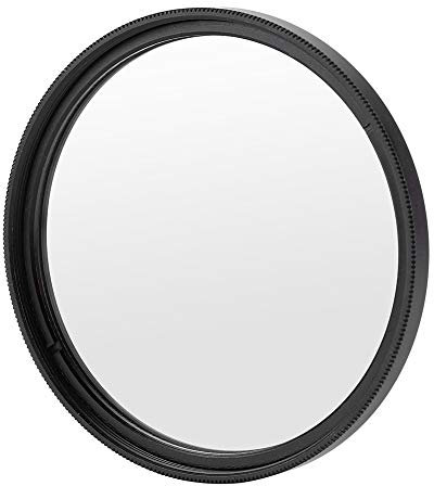 Filtro UV, Filtro Protettivo per Lenti in Vetro Ottico Ad Alta Trasmittanza, Universale per Fotocamere DSLR (58MM)