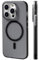 AirGear® Wavy - iPhone 15 Hülle MagSafe - Handyhülle iPhone 15, Hülle iPhone 15, iPhone 15 Case MagSafe - kompatibel mit MagSafe (Grey-Black, iPhone 15)