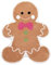 Xtahdge Lebkuchen-Badteppiche, Weihnachtsteppich, Niedliche Lebkuchen-Weihnachts-Badezimmerteppiche, Lustiger Lebkuchenteppich, Weihnachtliche Badematte