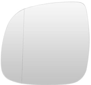 Spiegelglas Heizbar Für VW Für Transporter Für Multivan T5 T6 2010 2011-2016 Linke Rechte Seite Außenspiegelglas Konvex Beheizte Weitwinkel-Rückspiegel-Rückplatte Außenspiegel Glas(Left)