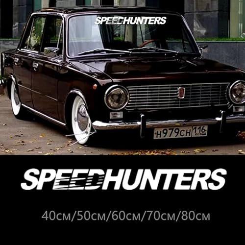 30213 Autoaufkleber „Speed Hunters“ in verschiedenen Größen, Vinyl-Aufkleber für Autos, wasserfest, für Stoßstangen von Autos und Lastwagen