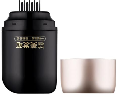 2 en 1 Peine de tinte de cabello rápido para cabello, bolígrafo de cobertura gris, aplicador de retoque, de tinte a prueba de sudor 2 en 1, diseño fácil de deslizamiento, 15 g, salón o herramient