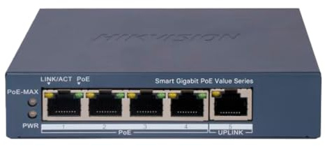 Switch Hikvision DS-3E1505P-EI/M 5 Porte Smart PoE