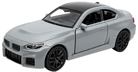 Toi-Toys BMW M2 2023 Modellauto aus Metall mit Rückzug Modell Auto Spielzeugauto 4-Farben 81 (Grau)