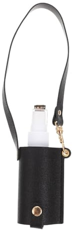 OSOLADY 60ml Leakproof Travel Spray Bottle with Stylish Pu Case, Small Hand Holder Refillable Container Made of Sturdy Pet Material, Easy to Store for Travel or Purse Use