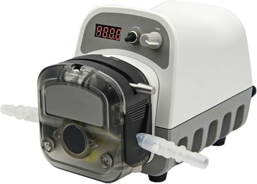 Bomba peristáltica Digital Inteligente con Pantalla LED, caudal 1500ml/min, Velocidad 0.1-400rpm, Interruptor adelante/atrás para Laboratorio, Acuario, Uso Industrial y químico
