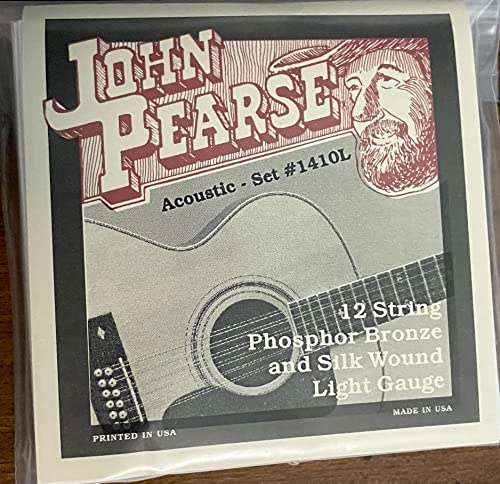 John Pearse 1410L Light 12-string, 010/049