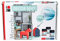 Marabu 1402000000080 - Acryl Softfarbe im Set, Decor Soft Urban Look, auf Wasserbasis, lichtecht, speichelecht, schnell trocknend, 3 x 50 ml Farbe und Pinsel