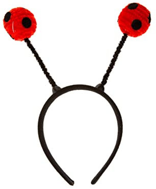 Deiters Haarreif mit Kugeln Marienkäfer Damen schwarz/rot