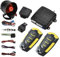 Typ 8 Auto-Zentralverriegelung Universal Auto Remote Central Kit Fahrzeugtürschloss mit Stoßsensor + Steuerkasten + 2 Ersatzfernbedienung für Auto-Zentralverriegelung