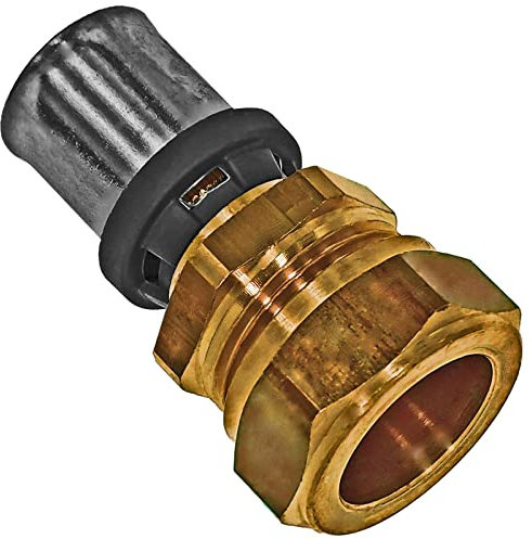 26mm QUALITÄTS PRESSFITTING TH Kontur > Übergang auf 22mm Kupferrohr| Für Mehrschichtverbundrohr 26,0mm x 3,0mm
