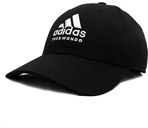 adidas Baseballkappe für Herren und Damen, schwarz, Boxen, Karate, Judo, Taekwondo, Kickboxen, Jiu Jitsu