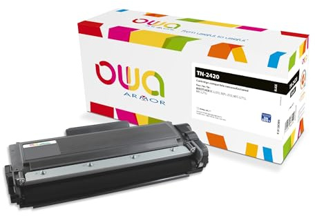 Armor Oowa Toner Compatible with HL-L2372, DCP L-2512, MFC-L2712, MFC-L2732, Compatible with TN2420