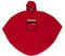 The people's poncho Unisex 3.0 Poncho, rot, One Size