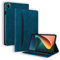 Rosbtib Funda para Xiaomi Mi Pad 5/ Pad 5 Pro 5G 11 Pulgada 2021, Flip Cover con Función de Soporte Banda Elástica PU Cuero Tipo de Negocio Case Cover (Azul)