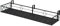 Outsunny Support de pot de fleurs suspendu en métal avec fixations réglables jardinière pour balcon dim. 100L x 31l x 12H cm noir