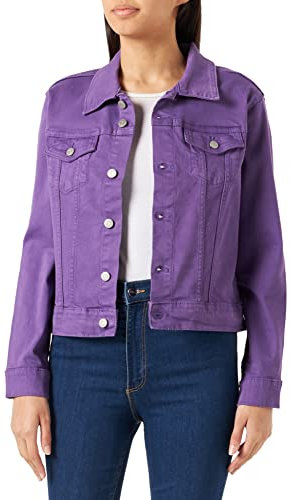 JJXX Women's JXMELINA Regular Jacket AKM SN Denim, Royal Lilac, XS