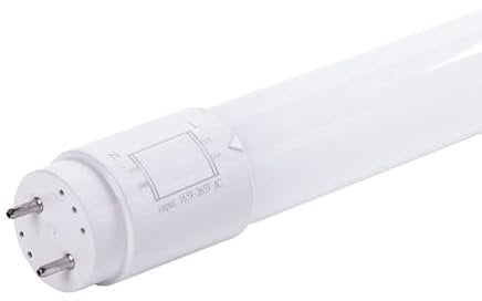 Tubo LED T8 9W 1.440Lm 6000ºK Vidrio 60Cm Conexión 2 Extremos 40.000H [HO-T8GL60-9W-CW] | Greenice