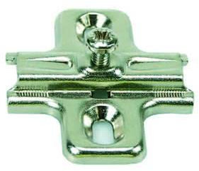 Cerniera cerniere SALICE per ante armadio, mobili cucina, colapiatti. Vari tipi e dimensioni (BASETTE PER CERNIERE INCASSO BASSE mm.0h)