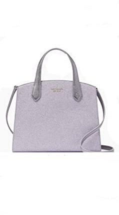 Kate Spade New York Umhängetasche mit Lametta-Glitzer-Stoff, Lilac Frost