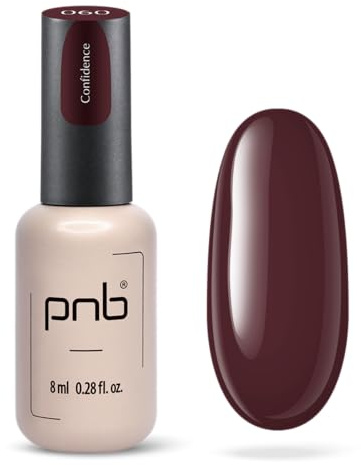 PNB UV Gel Nagellack 060, 8 ml, Beige, Professionelle Qualität, Langanhaltend bis zu 3 Wochen, Hochglänzend, Cremeformulierung