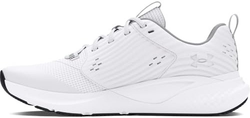 Under Armour Herren Ua Charged Commit Tr 4 Trainingschuhe, White Mod Gray Forest Green, 48.5 EU