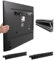 Fulifix 2 Pack No Stud TV Wall Mount for All Brand 22-55Inch TVs, Universal Studless TV Drywall Mount Bracket for Flat Screen TVs, Low Profile, Loading Capacity 100lbs, Vesa 200x100 to 400 x 400mm